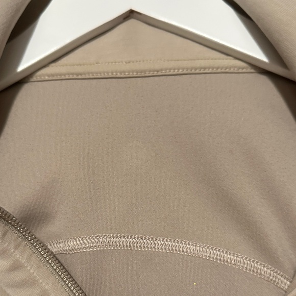 Lululemon Women's Cream Quarter-Zip Sweater - Picture 2 of 5